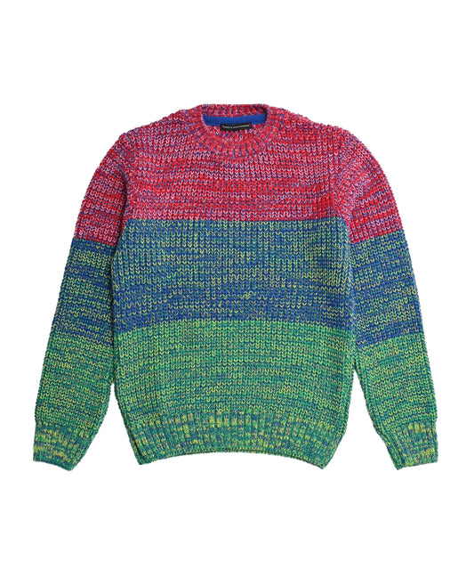 Maglione in lana multicolor